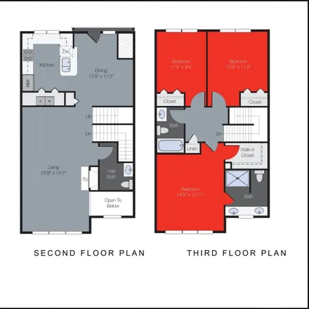 Image 7 - 398 Brahms Court, Wheaton, IL 60189, USA - House for rent