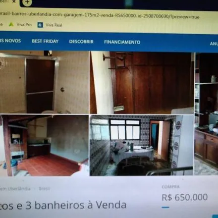 Buy this 3 bed house on Rua São Paulo in Brasil, Uberlândia - MG