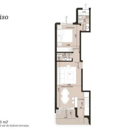 Buy this 1 bed apartment on Manuel Dorrego 2264 in Plaza Peralta Ramos, 7600 Mar del Plata