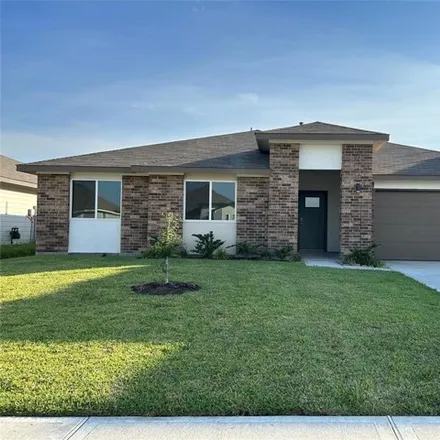 Rent this 3 bed house on Dell Vista Drive in Fort Bend County, TX 77487