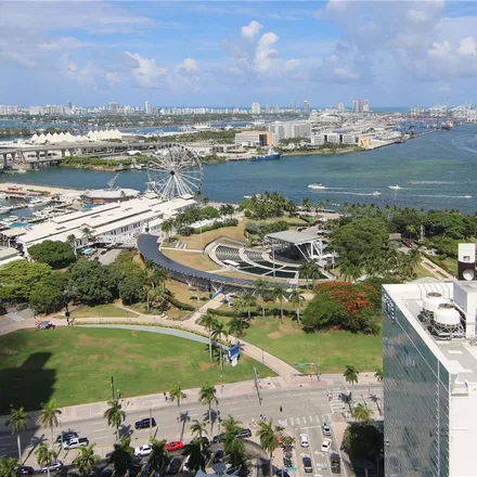 Rent this 2 bed apartment on 256 Northeast 2nd Street in Torch of Friendship, Miami