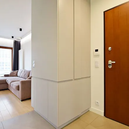 Rent this 3 bed apartment on Przedszkole nr 47 "Mali Artyści" in Krochmalna, 00-865 Warsaw