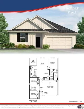 Buy this 3 bed house on unnamed road in Livingston Parish, LA 70726