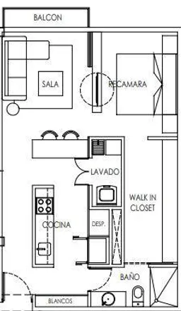 Buy this 1 bed apartment on Avenida Inglaterra 4176 in Juan Manuel Vallarta, 45049 Zapopan