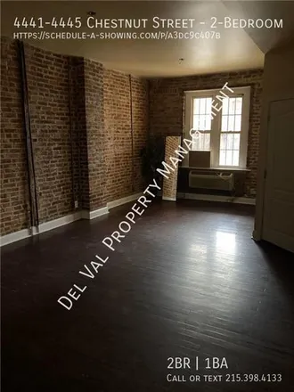 Rent this 2 bed townhouse on Kaffa Crossing in Chestnut Street, Philadelphia