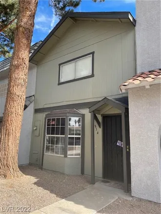 Rent this 2 bed townhouse on 854 North Stainglass Lane in Las Vegas, NV 89110