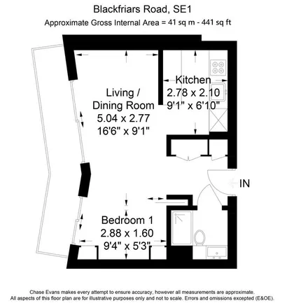 Image 9 - One Blackfriars Tower, 1 Blackfriars Road, Bankside, London, SE1 9GJ, United Kingdom - Apartment for rent