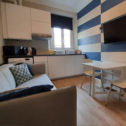 Rent this 1 bed apartment on Cafe 124 in Via Pietro Calvi, 20219 Milan MI