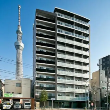 Rent this studio apartment on 三喜 in 東京ミズマチ, Mitsume-dori