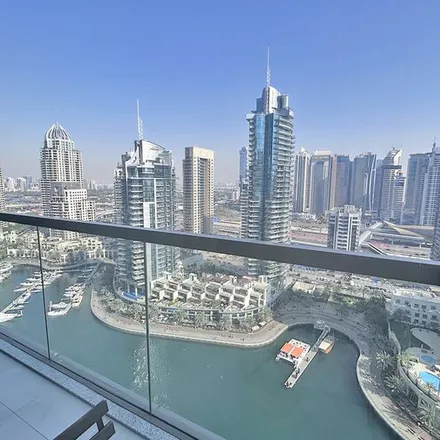 Rent this 3 bed apartment on King Salman bin Abdulaziz Al Saud Street in Dubai Marina, Dubai