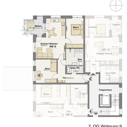 Image 5 - Blankenhagener Weg 44, 33330 Gütersloh, Germany - Apartment for rent