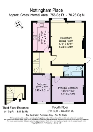 Image 9 - 32 Nottingham Place, London, W1U 5EW, United Kingdom - Apartment for rent