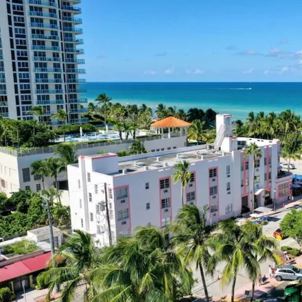 Rent this studio apartment on 7330 Ocean Terrace in Atlantic Heights, Miami Beach