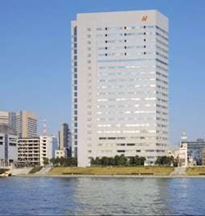 Rent this 3 bed apartment on Nichirei Higashi-Ginza Building in Sumida-river terrace, Tsukiji