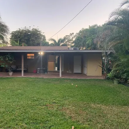 Rent this 3 bed house on 4611 Canal Drive in Palm Beach County, FL 33463