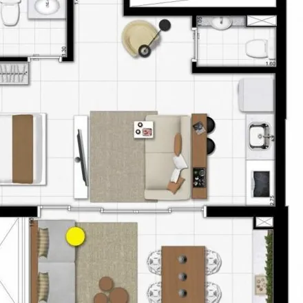 Buy this 1 bed apartment on Rua Vieira de Morais 1042 in Campo Belo, São Paulo - SP