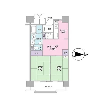 Image 2 - けやき通北8番館, Keyaki-dori, Minami-Senju, Arakawa, 120-0023, Japan - Apartment for rent