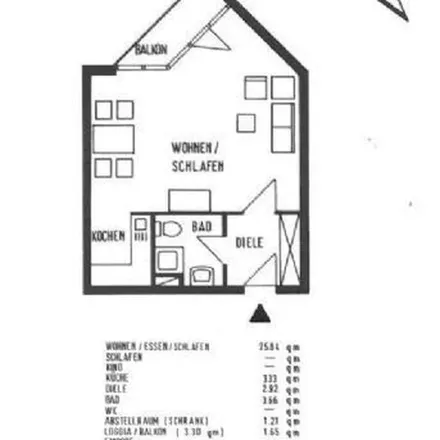 Rent this 1 bed apartment on Karlrobert-Kreiten-Straße 3 in 53115 Bonn, Germany