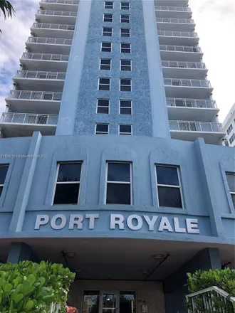 Rent this 1 bed condo on Port Royale Condominium Inc in 6969 Collins Avenue, Atlantic Heights