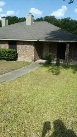 Rent this 2 bed duplex on 204 Larchbrook Drive in DeSoto, TX 75115