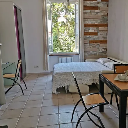 Rent this 1 bed apartment on Centre de secours principal Cannes-La Bocca in 11 Avenue Pierre de Coubertin, 06150 Cannes