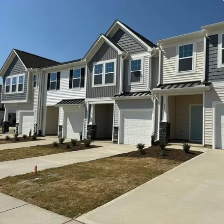 Rent this 3 bed townhouse on Bibury Way in Angier, Harnett County