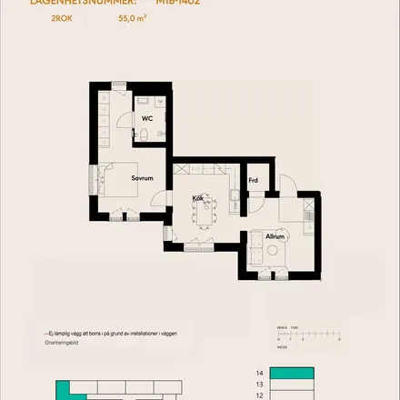 Rent this 2 bed apartment on Mörbyvägen in 186 39 Vallentuna, Sweden