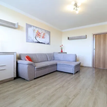 Rent this 1 bed apartment on Krynická 500/19 in 181 00 Prague, Czechia