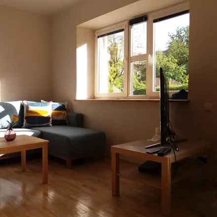 Rent this 1 bed apartment on Generała Władysława Andersa 1 in 00-147 Warsaw, Poland