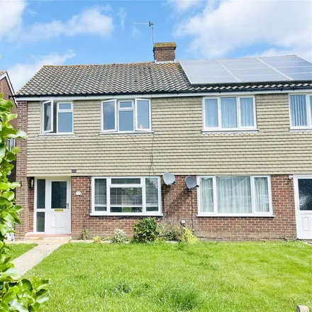 Rent this 3 bed duplex on Brendon Way in Rustington, BN16 3QJ