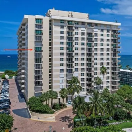 Rent this 1 bed condo on South Ocean Boulevard in Lauderdale-by-the-Sea, Broward County