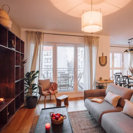 Rent this 2 bed apartment on Pettenkoferstraße 4E in 10247 Berlin, Germany
