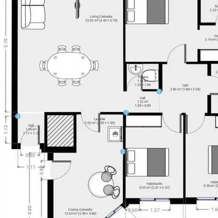 Buy this 3 bed apartment on Martiniano Leguizamón 4454 in Villa Lugano, C1439 COV Buenos Aires