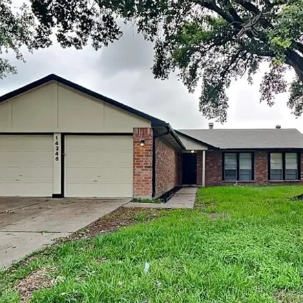 Rent this 3 bed house on 14380 Cellini Drive in Harris County, TX 77429