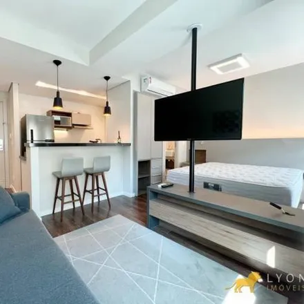 Rent this 1 bed apartment on Moinhos de Vento Park in Avenida Goethe, Rio Branco