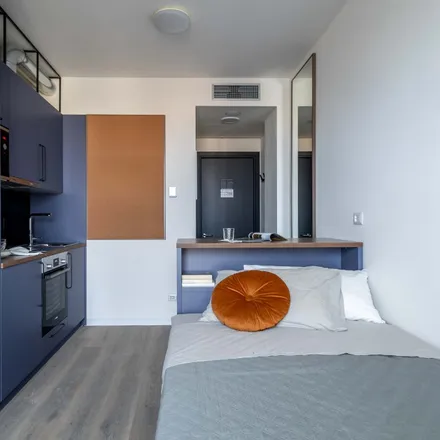 Rent this studio apartment on Beyoo Laude Living - Student Accommodation Bologna in Via Sebastiano Serlio, 26
