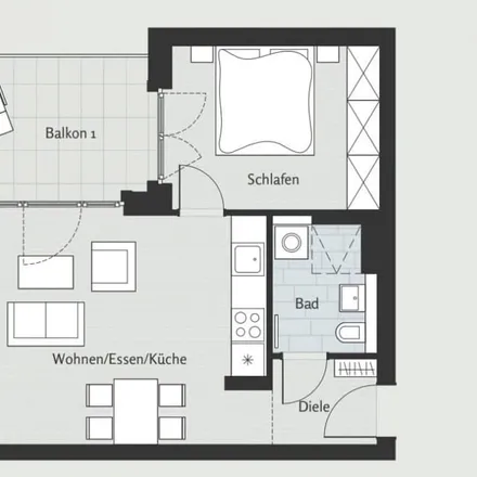 Buy this 1 bed apartment on Frankenstraße 3 in 10781 Berlin, Germany