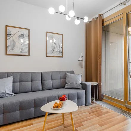 Rent this 1 bed apartment on Kolejowa 49 in 01-210 Warsaw, Poland