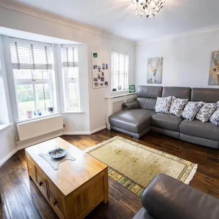Rent this 4 bed townhouse on Bucklow Gardens in Oughtrington, Lymm