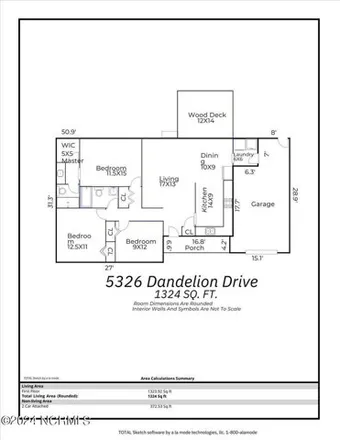 Image 2 - 5384 Dandelion Drive, Kings Grant, New Hanover County, NC 28405, USA - House for sale