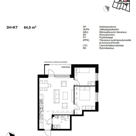 Image 8 - Tuulensuoja, Suunnittelijankatu 4, 00800 Helsinki, Finland - Apartment for rent