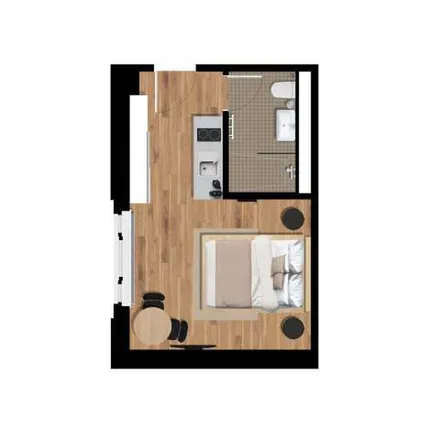 Rent this 1 bed apartment on Karlshorster Straße in 10317 Berlin, Germany
