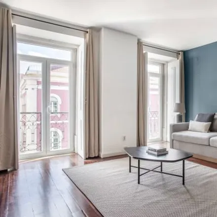Rent this 3 bed apartment on Rua da Misericórdia 83;85 in 1200-270 Lisbon, Portugal