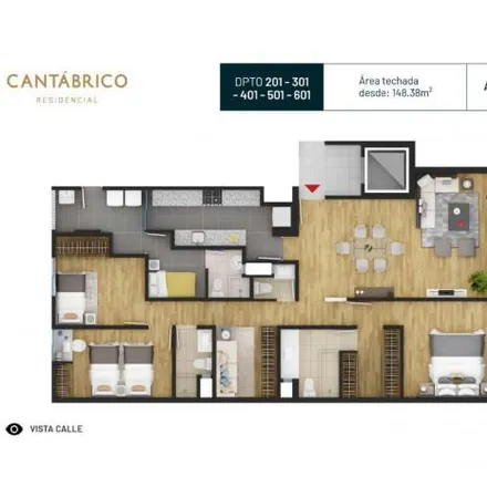 Buy this 4 bed apartment on Avenida Guardia Civil in San Isidro, Lima Metropolitan Area 15000