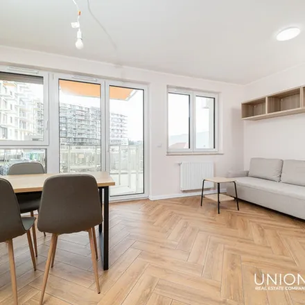 Rent this 1 bed apartment on Lądowisko Kraków-Czyżyny in Stefana Jurczaka, 31-467 Krakow