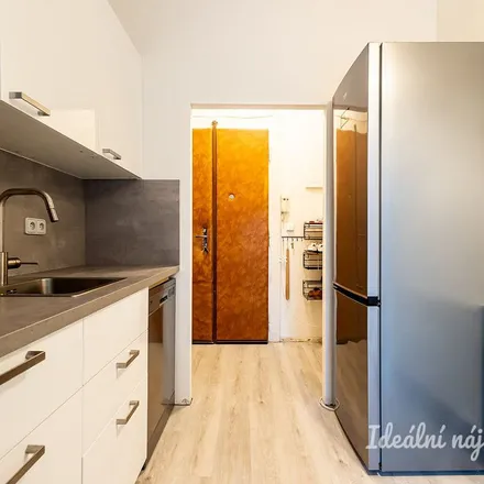 Rent this 1 bed apartment on Ambrožova 1431/6 in 130 00 Prague, Czechia