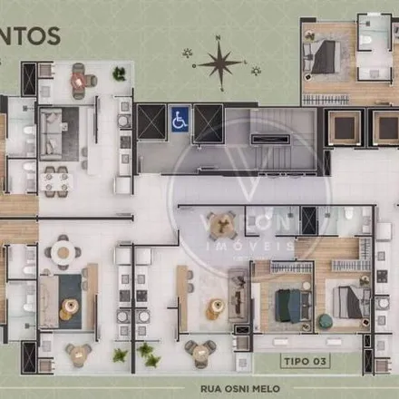 Buy this 2 bed apartment on Rua José Estêvão Pacheco in Fazenda, Itajaí - SC