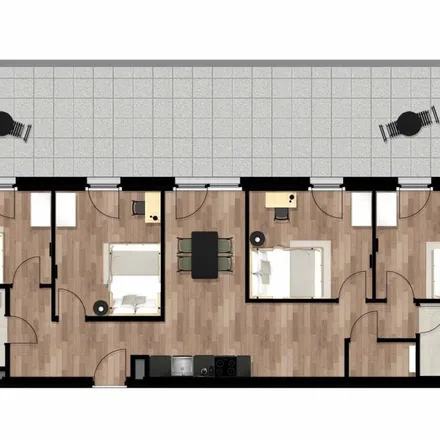 Rent this 4 bed apartment on Smart Quadrat in Waagner-Biro-Straße, 8020 Graz