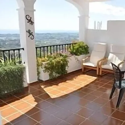 Rent this 1 bed apartment on Rotonda Mijas al Pueblo Navarro in Mijas, Spain