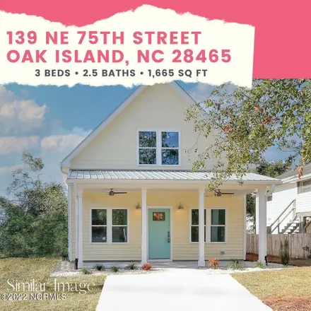 Buy this 3 bed house on 139 Northeast 75th Street in Oak Island, Brunswick County